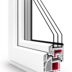 Serramenti in pvc VEKA Alphaline 90 plus - colore bianco 