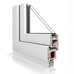 Serramenti in pvc VEKA Softline 70 AD - anta a gradino - colore bianco 